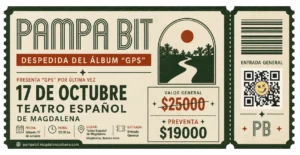 Entrada - Pampa Bit en vivo: Despedida de "GPS"